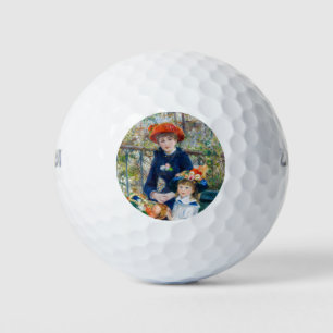 Pelotas De Golf Pierre-Auguste Renoir - Dos hermanas en la terraza