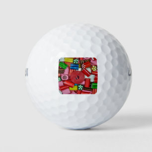 Pelotas De Golf Piezas de caramelo coloridas