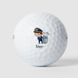 Pelotas De Golf Piloto con nombre