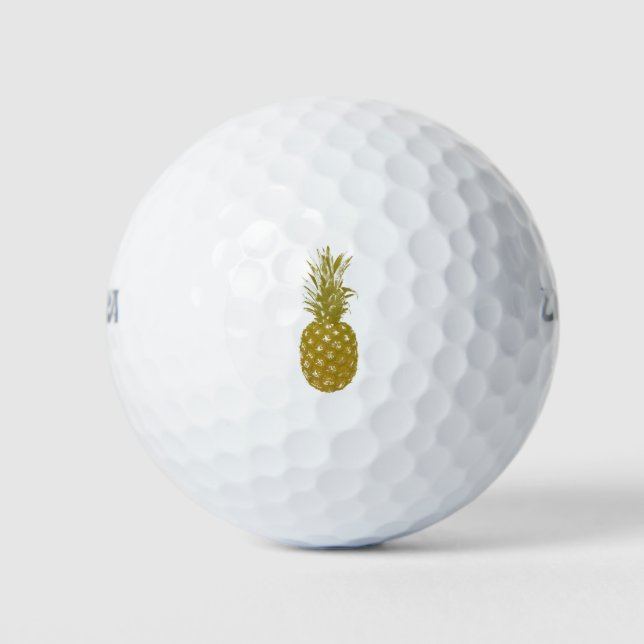 Pelotas De Golf Piña (Anverso)