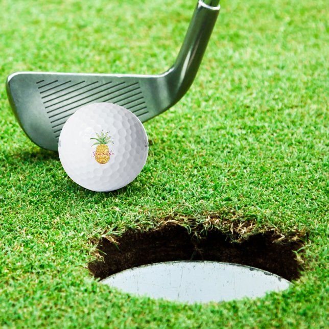 Pelotas De Golf Piña Personalizada (Subido por el creador)