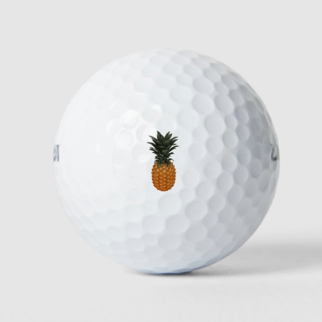 Pelotas De Golf Pineapple (Anverso)
