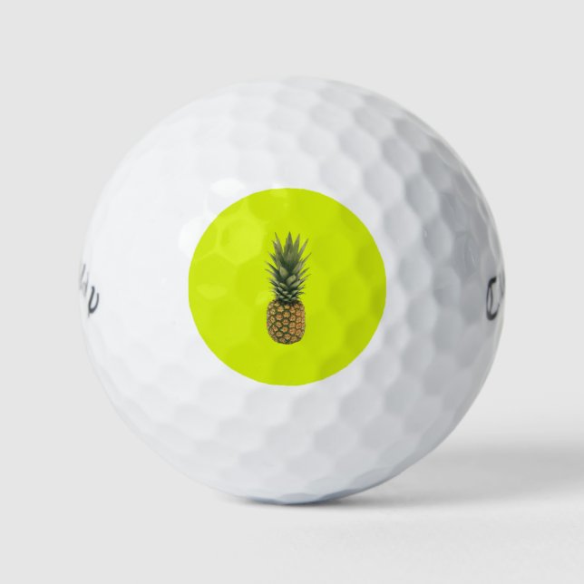 Pelotas De Golf Pineapple dulce (Anverso)