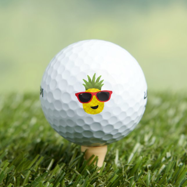 Pelotas De Golf Pineapple Pal (Camiseta in situ)