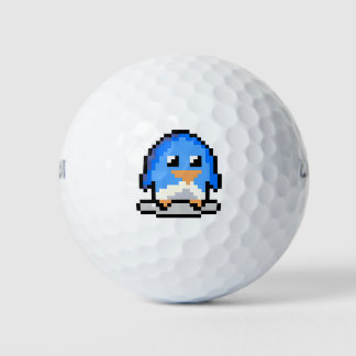 Pelotas De Golf Pingüino píxel 144p