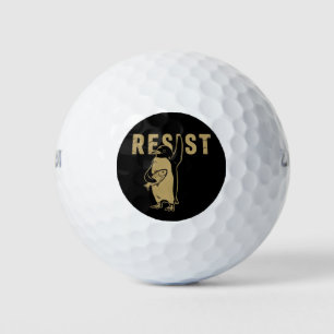 Pelotas De Golf Pingüinos Resistentes Pingüinos Protestan Contra A