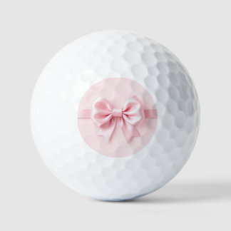 Pelotas De Golf Pink Bow Golf Balls