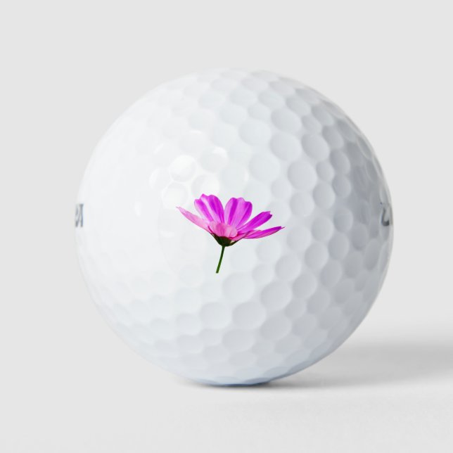 Pelotas De Golf Pink Daisy (Anverso)