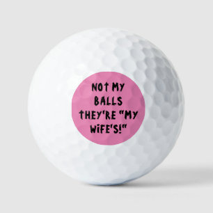 PELOTAS DE GOLF PINK GOLF BALLS, DIVERTIDO POR ÉL
