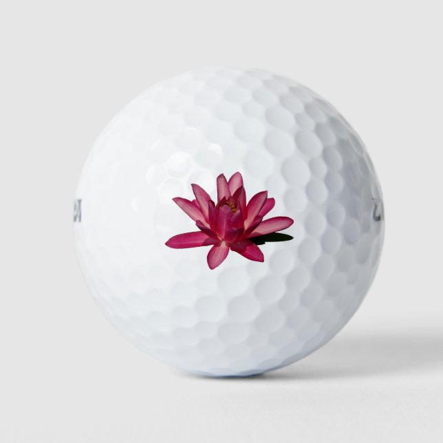 Pelotas De Golf Pink Lotus Water (Anverso)
