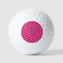 Pelotas De Golf Pink Polkadots-Seashells-