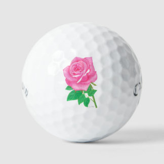 Pelotas De Golf Pink Rose Golf Balls