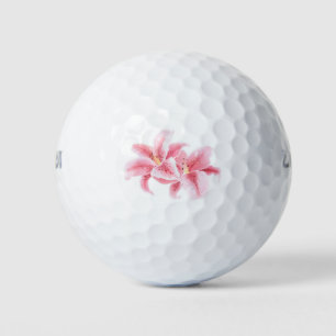 Pelotas De Golf Pink Stargazer Lilies