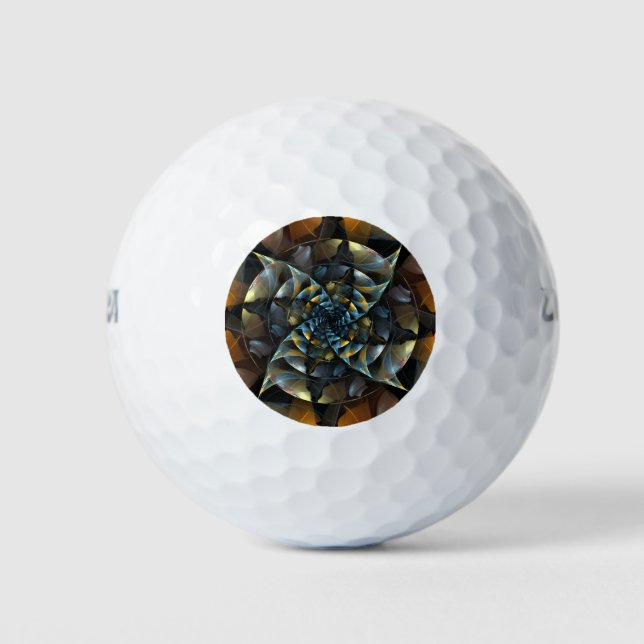 Pelotas De Golf PinWheeler Abstract Art (Anverso)