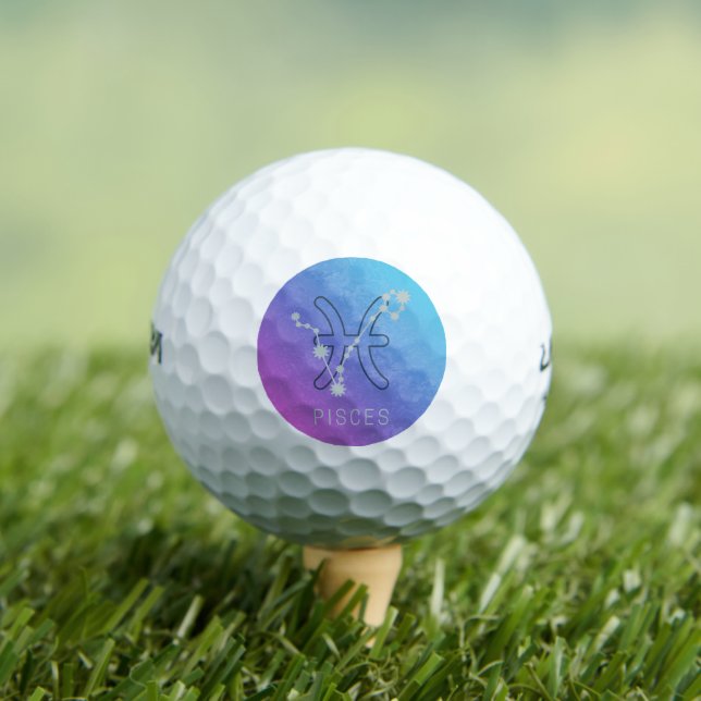 Pelotas De Golf Pisces Estrella Zodiaca Signo Horóscopo Constelaci (Camiseta in situ)