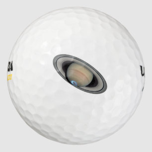 Pelotas De Golf Planet Saturn Aurora y Rings Golf Balls
