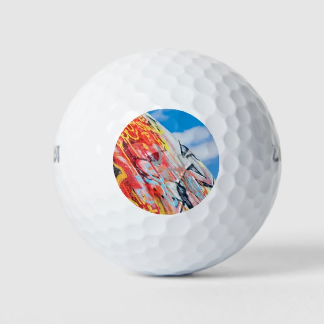 Pelotas De Golf planeta graffiti (Anverso)