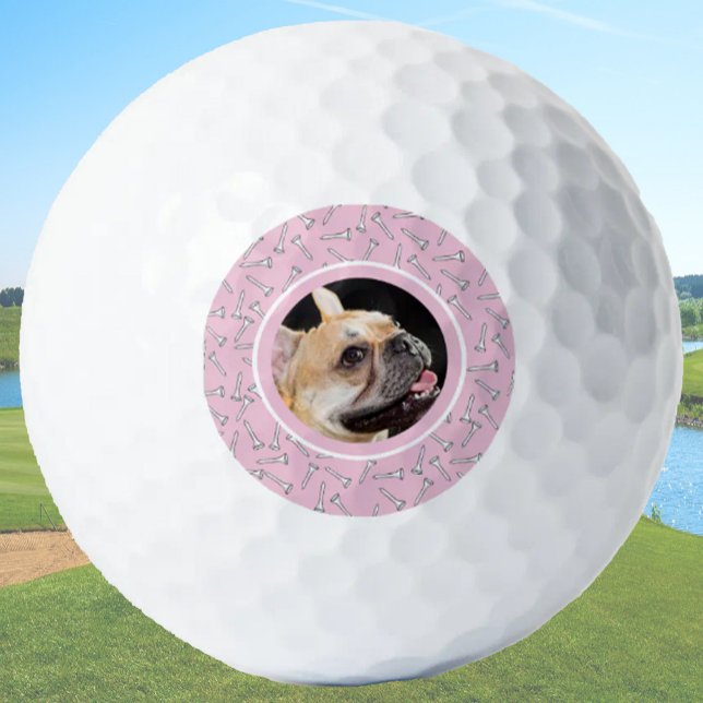 Pelotas De Golf Plantilla de imagen de perro Personalizado lindo D (Subido por el creador)