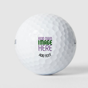 PELOTAS DE GOLF PLANTILLA DE TEXTO DE IMAGEN BLANCA SIMPLE EDITABL