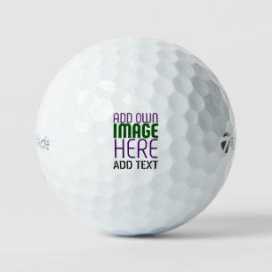 PELOTAS DE GOLF PLANTILLA DE TEXTO DE IMAGEN BLANCA SIMPLE EDITABL