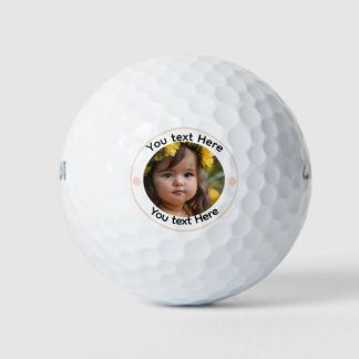 Pelotas De Golf Plantilla personalizada de creación de fotografía