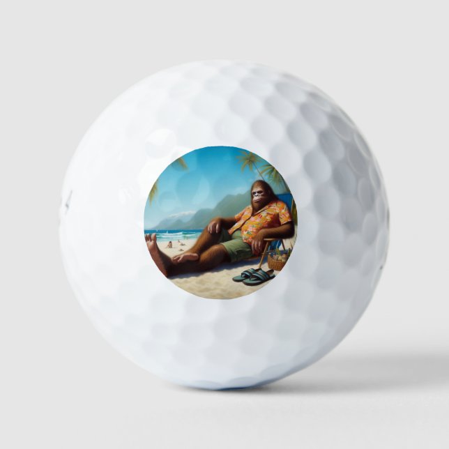 Pelotas De Golf Playa Bigfoot (Anverso)