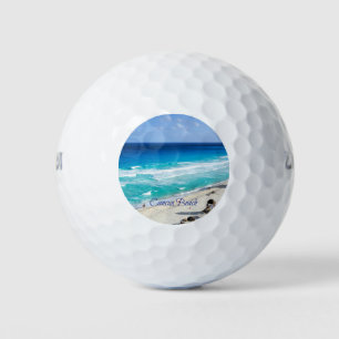 Pelotas De Golf Playa de Cancún, México