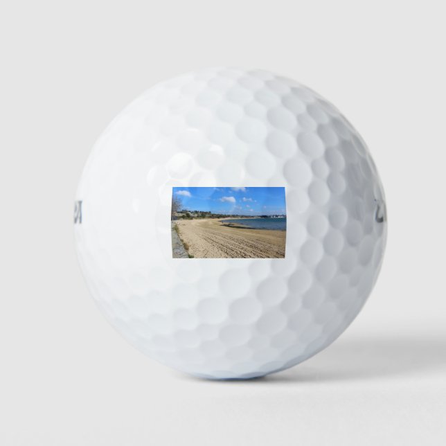 Pelotas De Golf Playa de Moulin Blanc en Brest (Anverso)