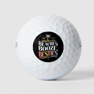 Pelotas De Golf Playas, alcohol y amigas árbol de coco verano