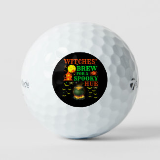 Pelotas De Golf Poción de brujas para un diseño de caldero de tono