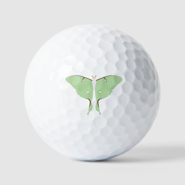 Pelotas De Golf Polilla Luna (Anverso)