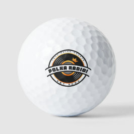 Pelotas De Golf Polka Radio Branded Golf Balls