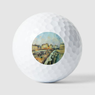 Pelotas De Golf Pont Neuf, Tarde, Sunlight Camille Pissarro