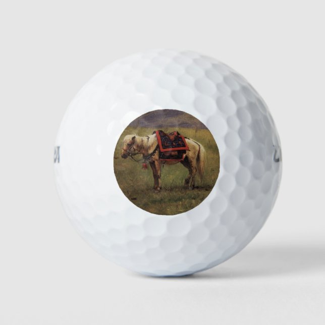 Pelotas De Golf Pony Himalaya (Caballo pequeño) (Vasily Vereshchag (Anverso)