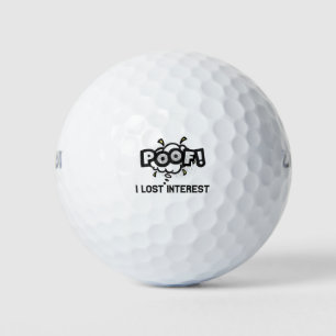 Pelotas De Golf Poof I Perdió Interés Divertido TDAH Neurodiversid