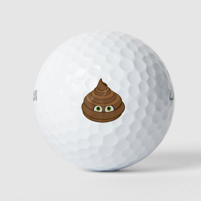 Pelotas De Golf Poop (Anverso)