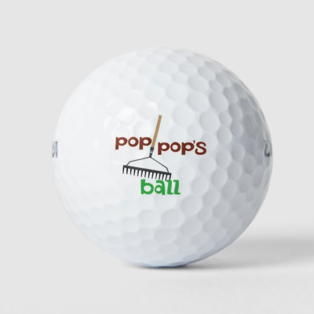 Pelotas De Golf Pop pops Ball (Anverso)