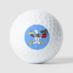 Pelotas De Golf Popcorn Anime Chef Ducky Kazoo Blue Personalizado