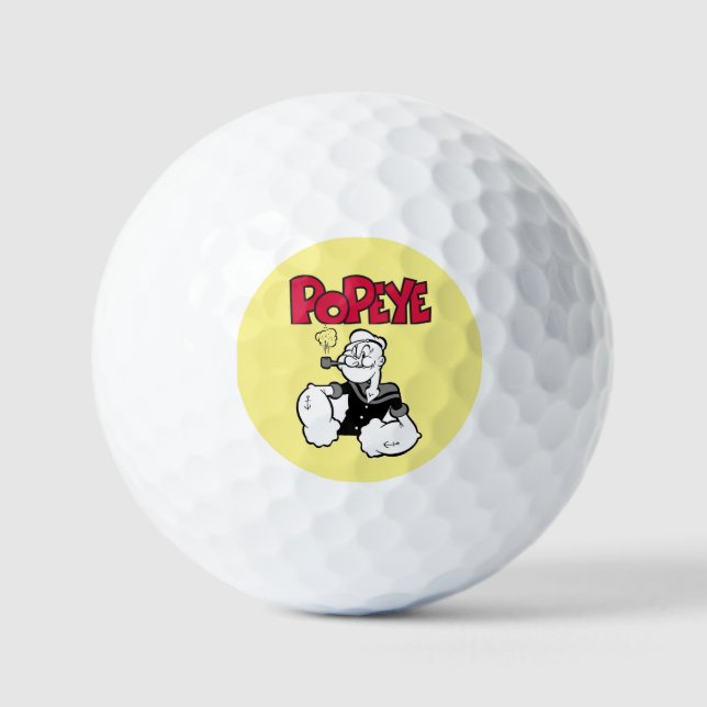 Pelotas De Golf Popeye Golf Balls (Anverso)