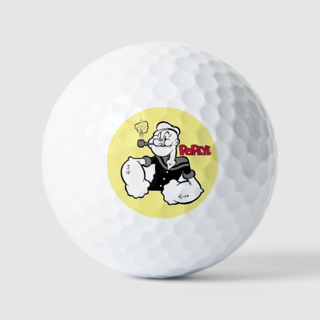 Pelotas De Golf Popeye Golf Balls (Anverso)