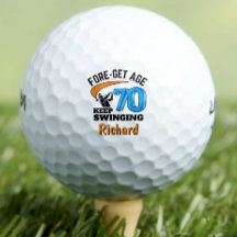 Pelotas de golf por 70 cumpleaños 70 años regalo d