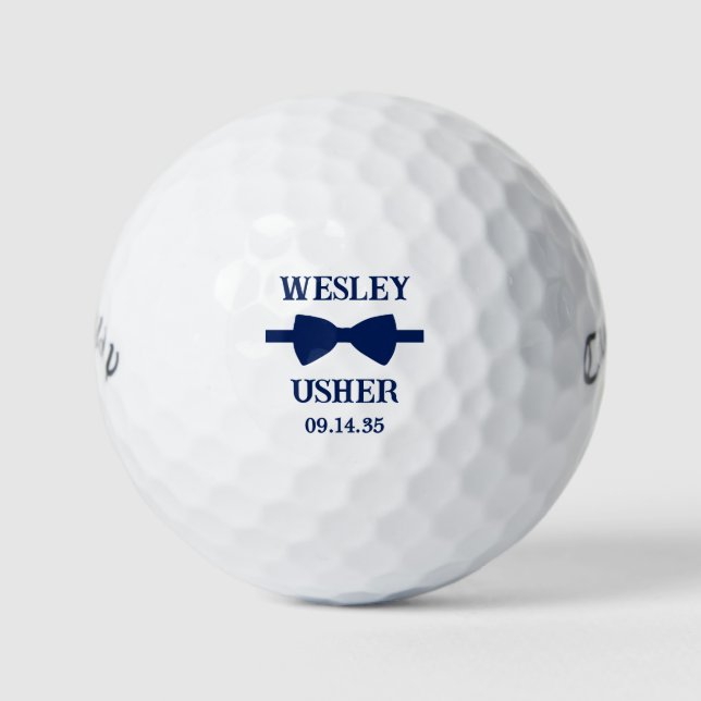 Pelotas De Golf Portero de Pajarita (Anverso)