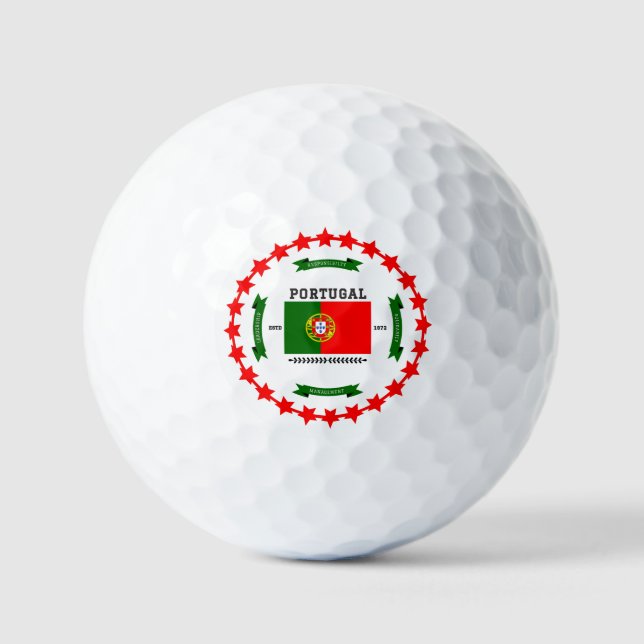 Pelotas De Golf Portugal (Anverso)