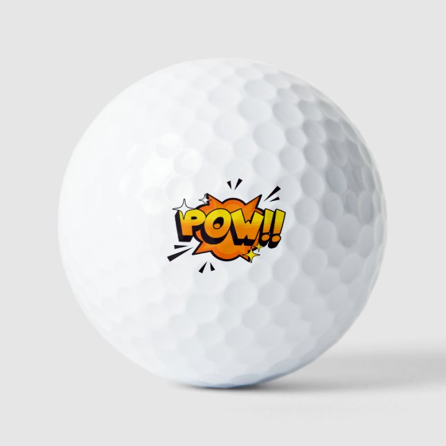 Pelotas de golf POW (Anverso)