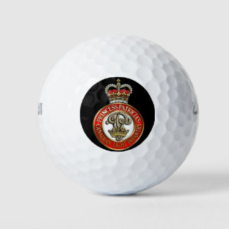Pelotas De Golf PPCLI Cap Badge Black Background