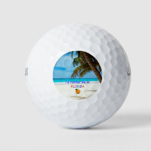 Pelotas De Golf Prefiero estar en Florida