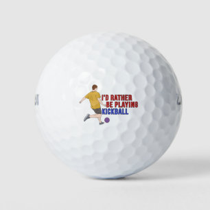 Pelotas De Golf Prefiero jugar a KickBall