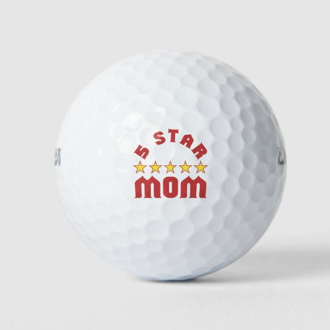 Pelotas De Golf Premio Mamá 5 Estrellas (Anverso)