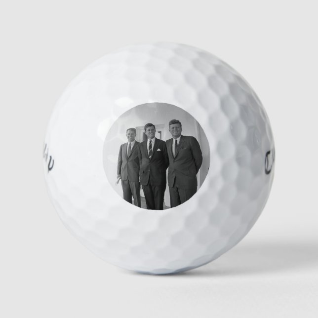 Pelotas De Golf Presidente John Kennedy y Brothers American Camelo (Anverso)