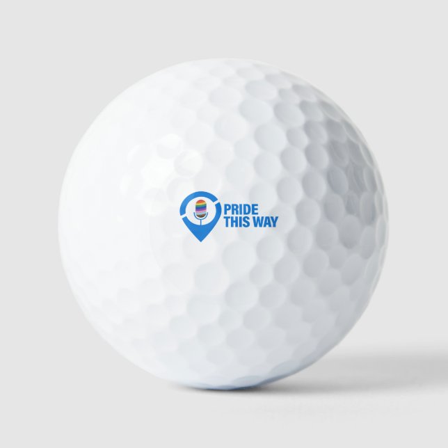Pelotas de Golf Pride This Way (Anverso)